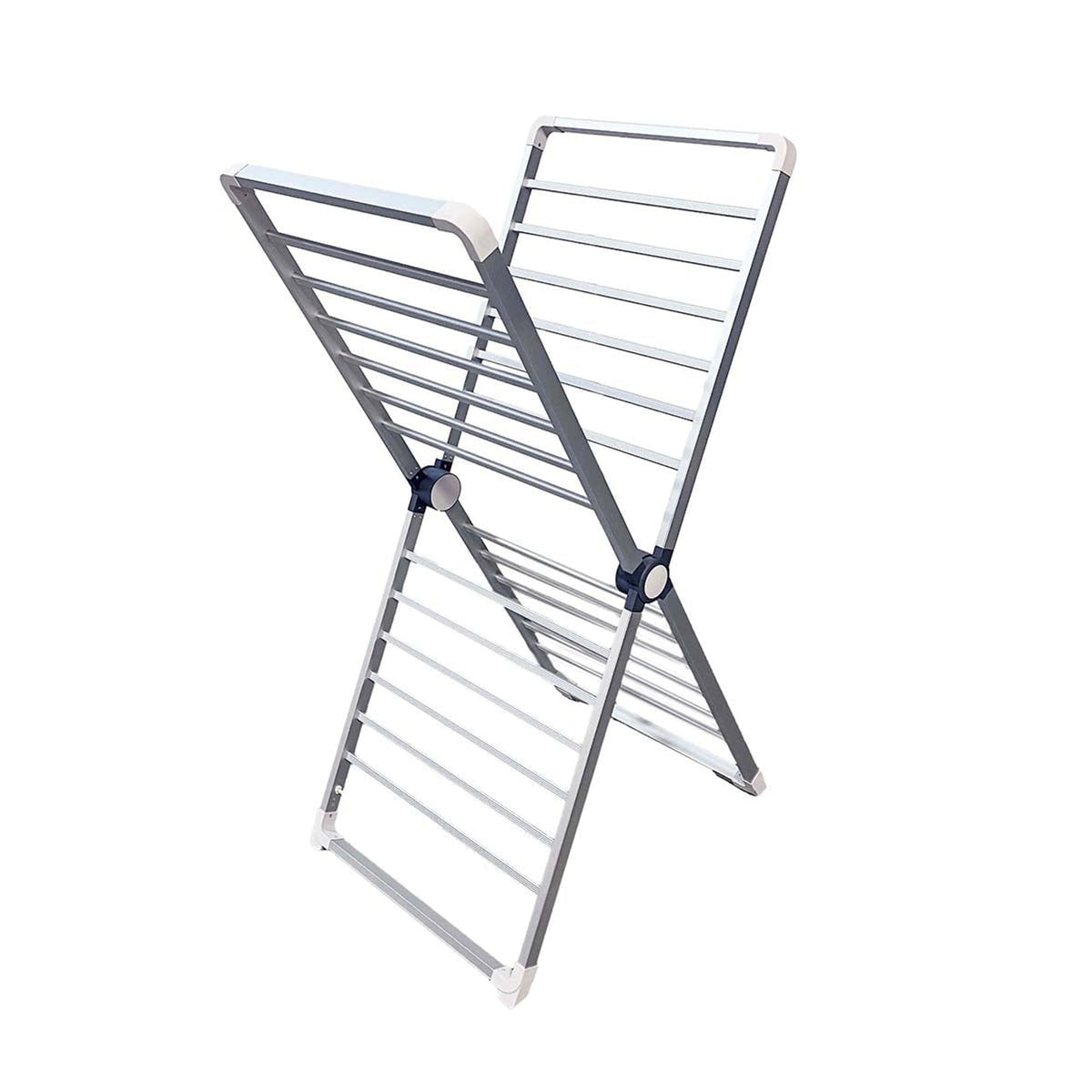 Folding Clothes Drying Rack with Streamlined Foldable Design and Space-Saving