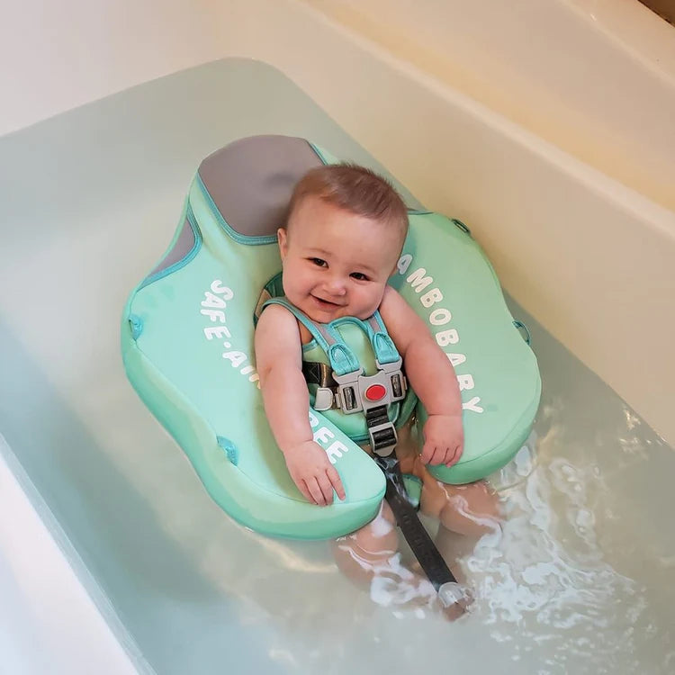 Inflatable Baby Float Ring with Sun Canopy UPF 50+ for Pool Beach Swimming Toddler Infant Water Safety Seat | Thomler