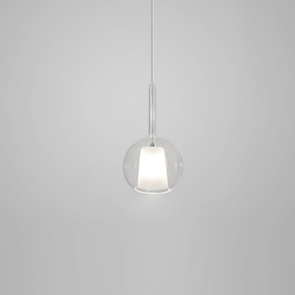 Glazen koepel hanglamp 10 inch voor keukeneiland eetkamer binnenverlichting verstelbare draad metalen hardware | Thomler
