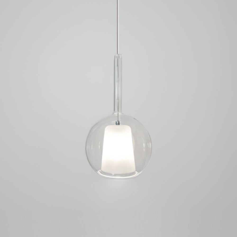 Glazen koepel hanglamp 10 inch voor keukeneiland eetkamer binnenverlichting verstelbare draad metalen hardware | Thomler