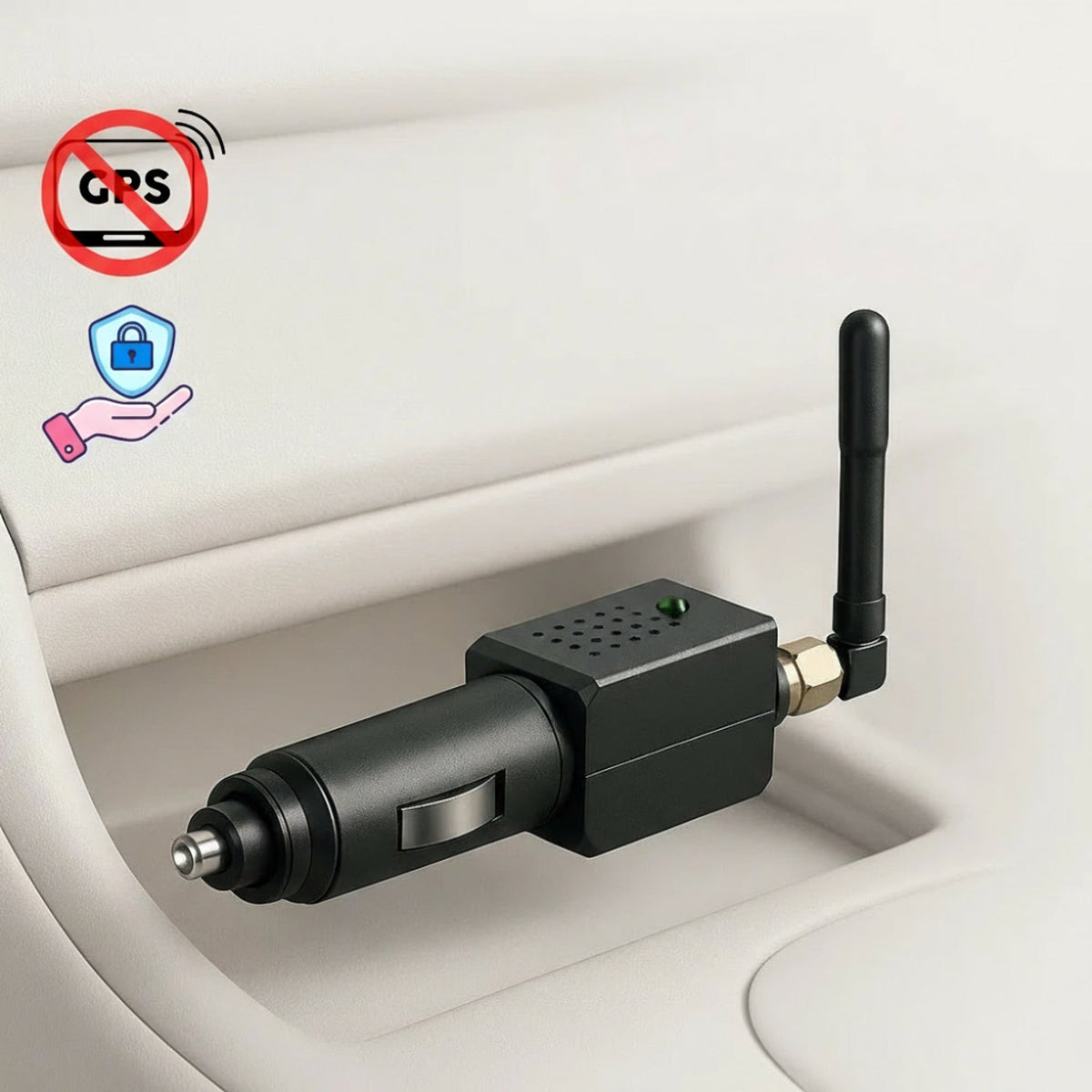 Bloqueador de señal GPS para coches, camiones y vehículos, detiene el seguimiento de rastreadores GPS en tiempo real