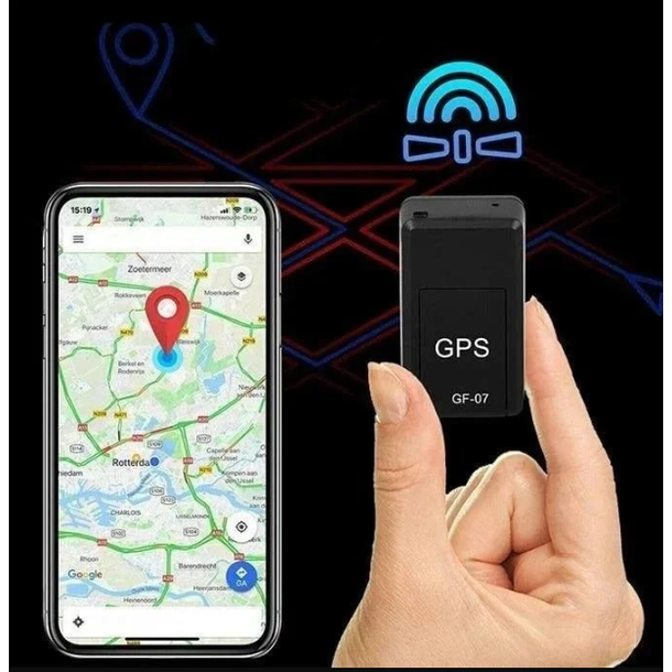 Rastreador GPS magnético compacto para vehículos y más, con seguimiento en tiempo real y batería de larga duración