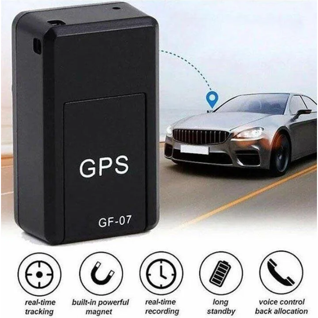 Rastreador GPS magnético compacto para vehículos y más, con seguimiento en tiempo real y batería de larga duración