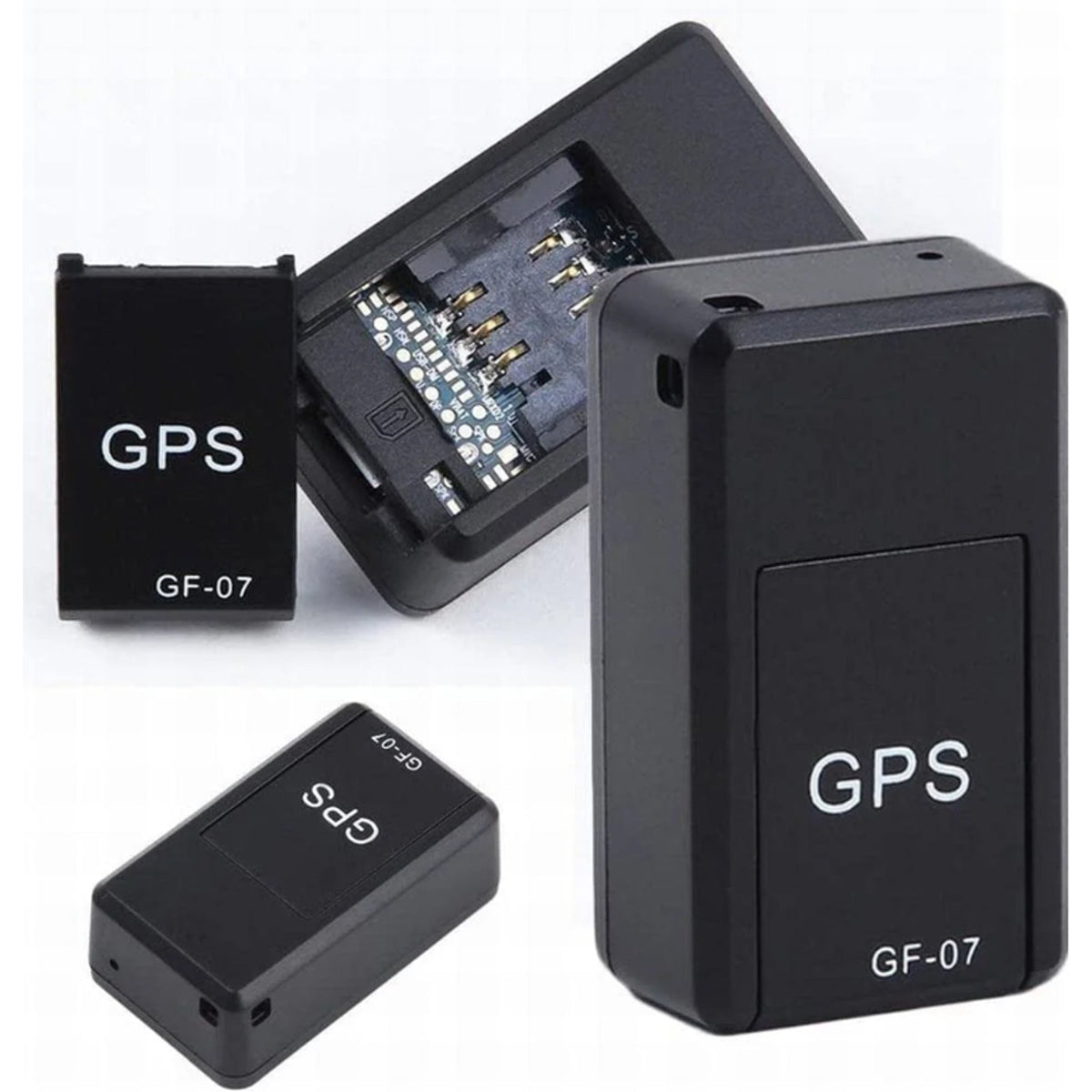 Rastreador GPS magnético compacto para vehículos y más, con seguimiento en tiempo real y batería de larga duración