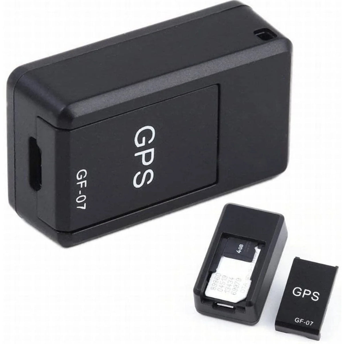 Rastreador GPS magnético compacto para vehículos y más, con seguimiento en tiempo real y batería de larga duración