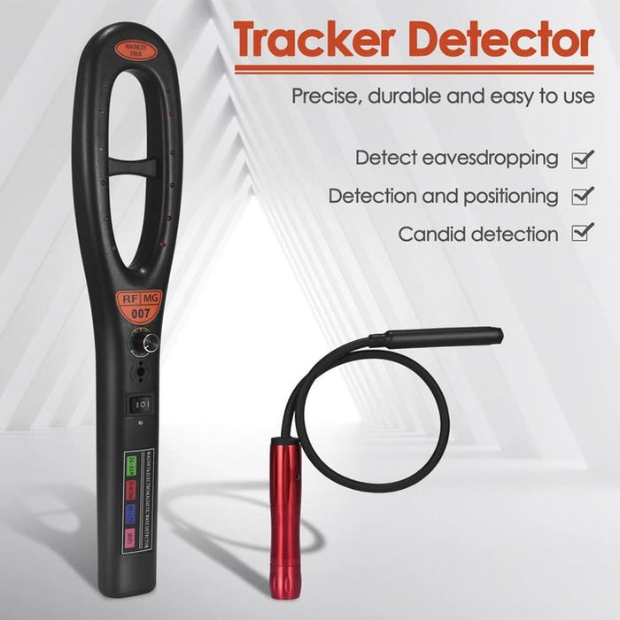 GPS Tracker Detector With Free Detection Tube And Improved Range For Finding Hidden Cameras