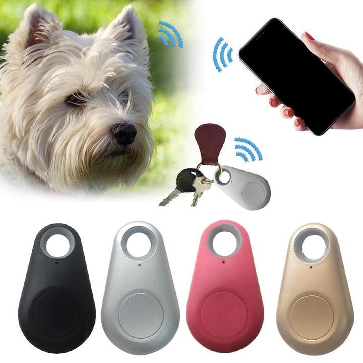 Rastreador GPS inteligente para mascotas, mini, impermeable, Bluetooth con batería CR2032