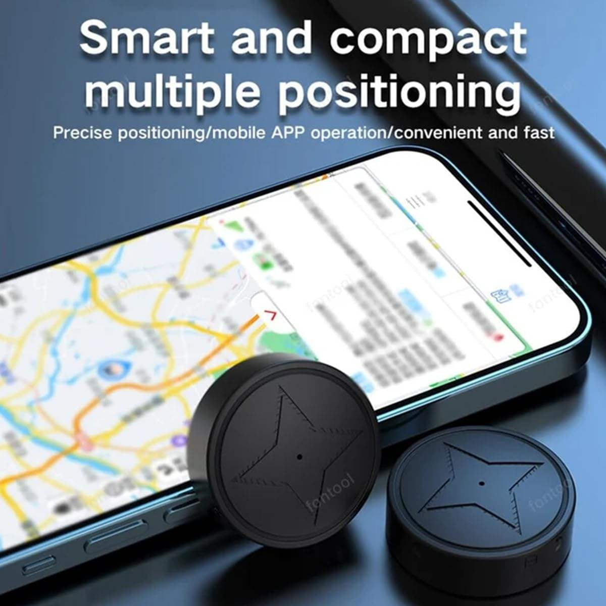 Rastreador GPS, potente seguimiento GPS magnético
