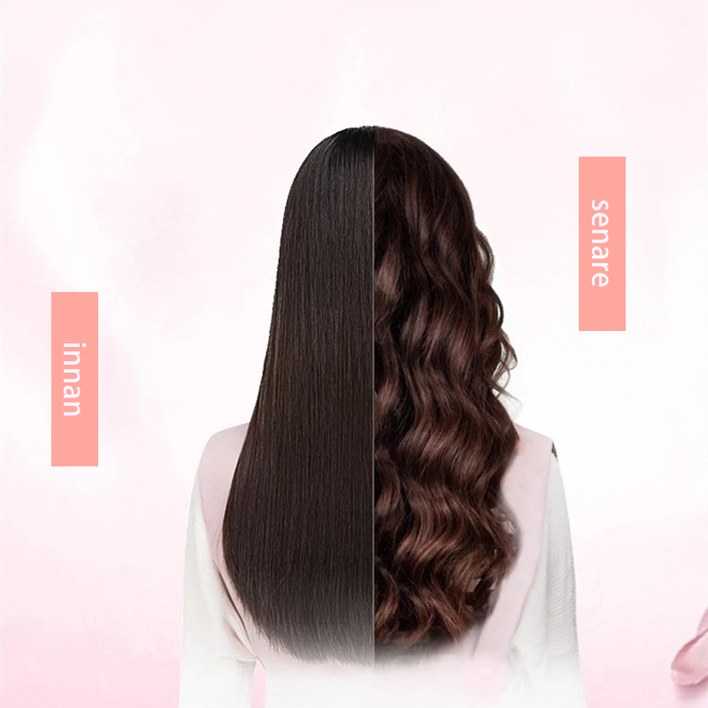 Cordless Automatic Hair Curler with Ceramic Barrel & 6 Heat Settings for Travel Styling