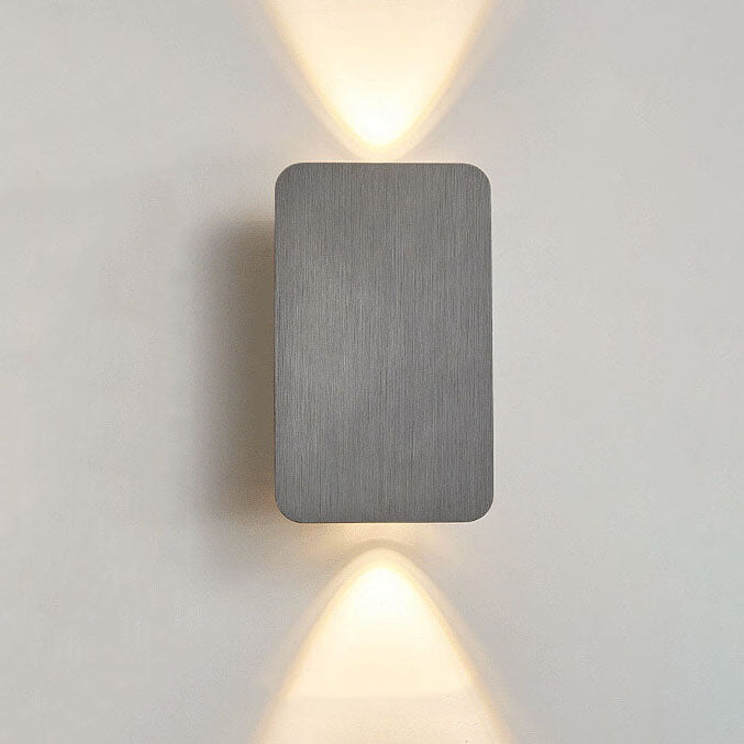 6W LED Metal Sconce for Entryways & Cozy Spaces – Hardwired Modern Fixture in Black, Gold, Coffee & Gray | Thomler
