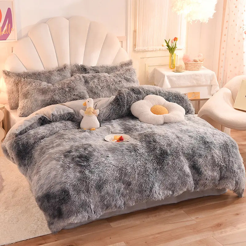 Ultra-Soft Sherpa Fleece Comforter Set – Plush Cloud-Like Warmth for Winter Nights