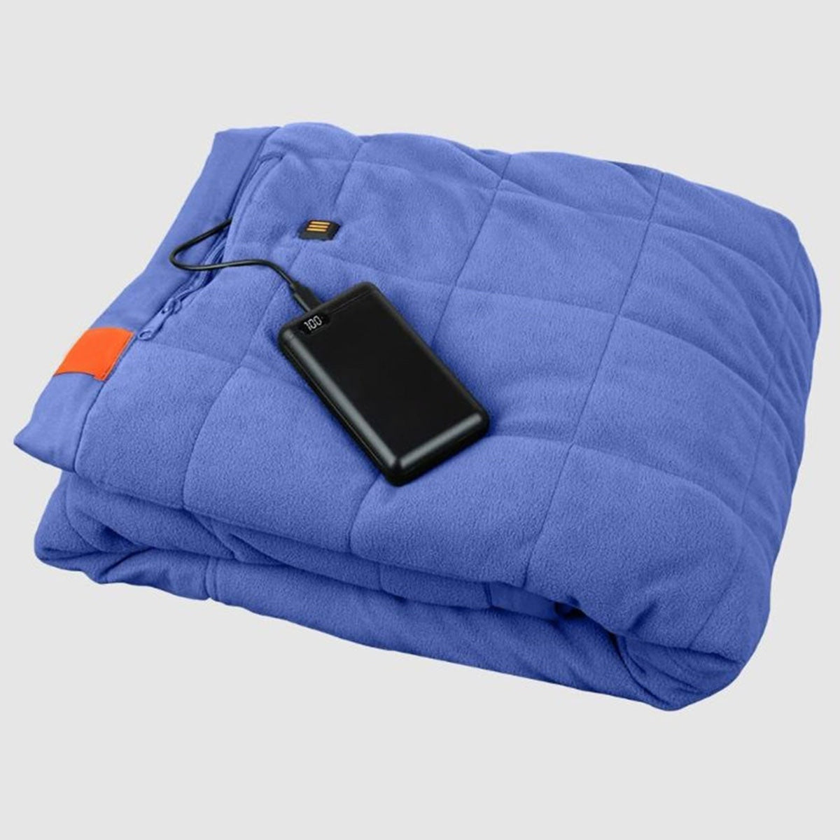 Outdoor Heated Blanket Battery Powered With Portable USB Power Bank Up To 10 Hours Of Cordless Warmth