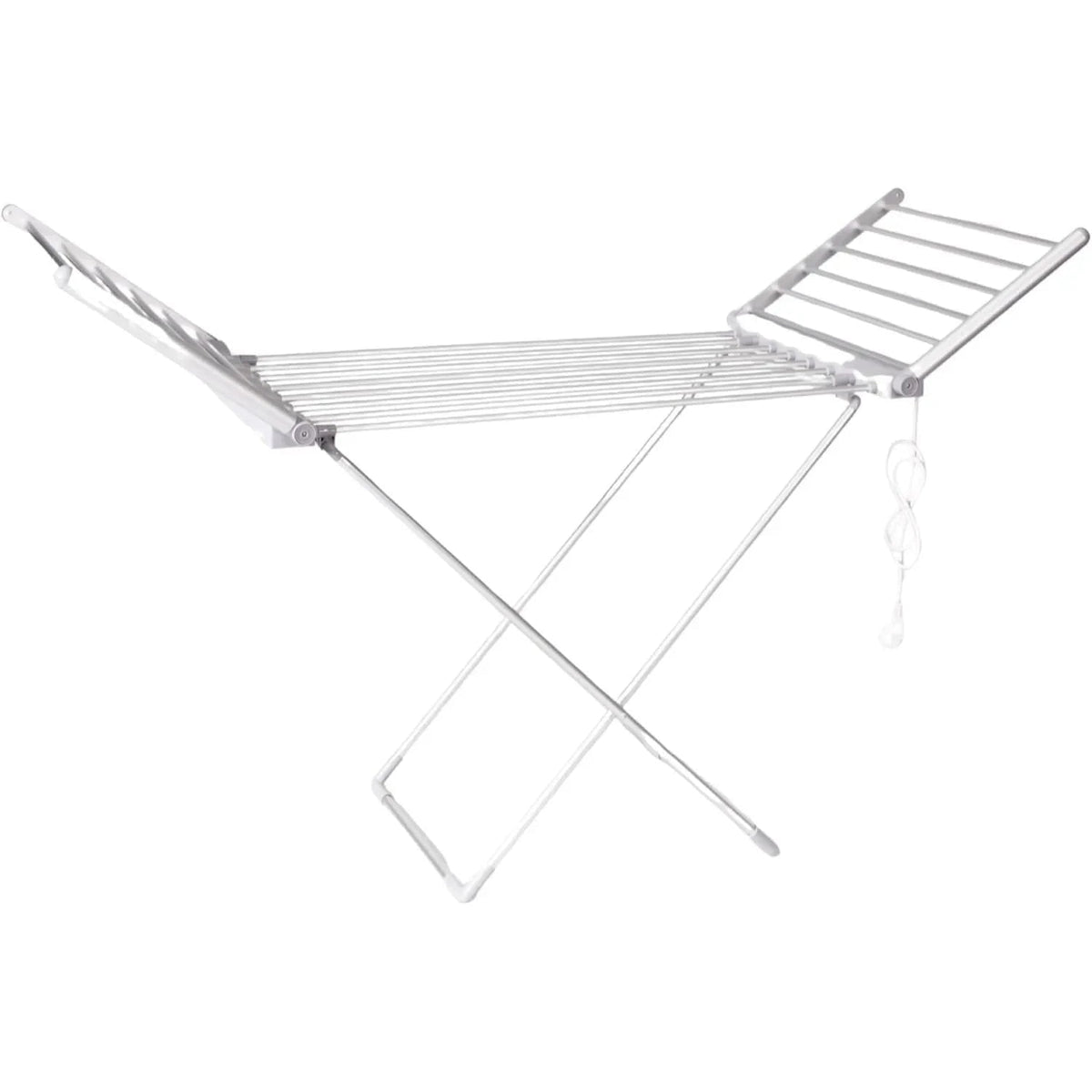 Tendedero eléctrico portátil plegable para un secado de ropa rápido y eficiente