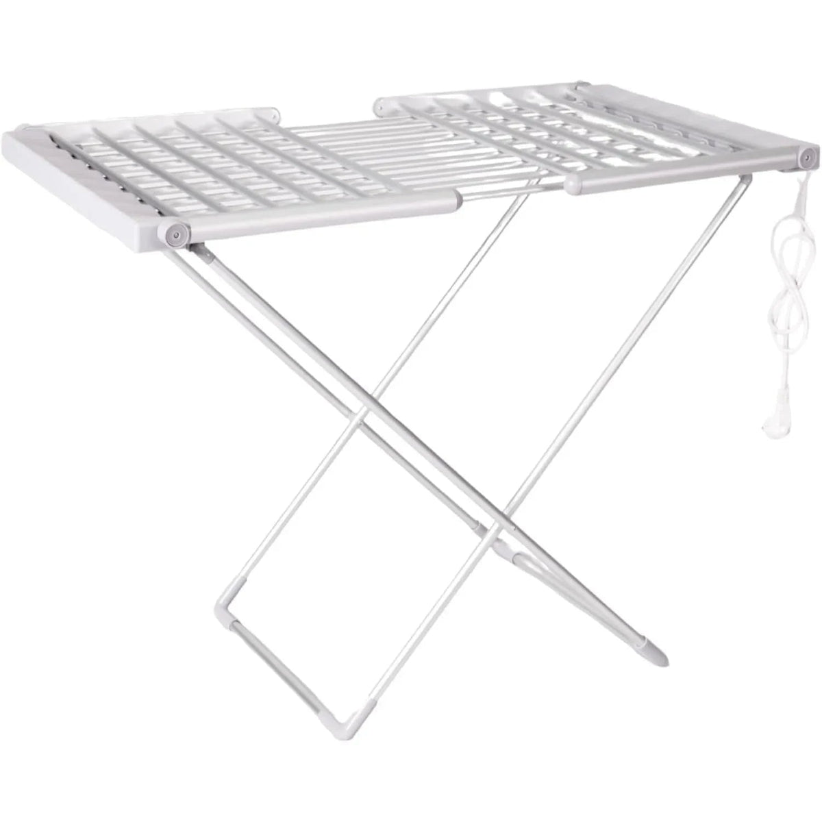 Tendedero eléctrico portátil plegable para un secado de ropa rápido y eficiente
