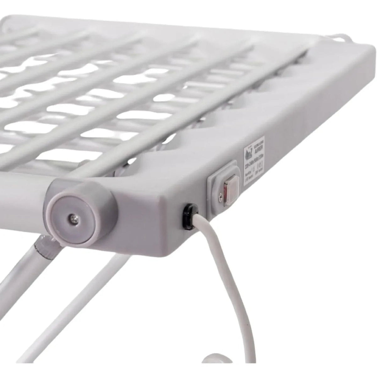 Tendedero eléctrico portátil plegable para un secado de ropa rápido y eficiente