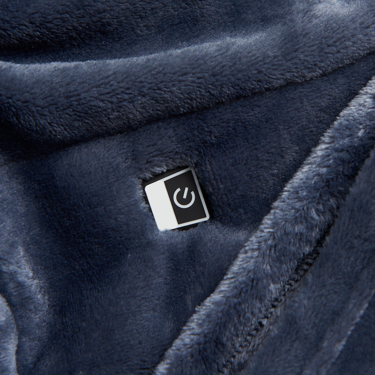 Electric Heated Throw Blanket with Sleeves & Chest Panel – Wearable Fleece Wrap with 3 Heat Settings