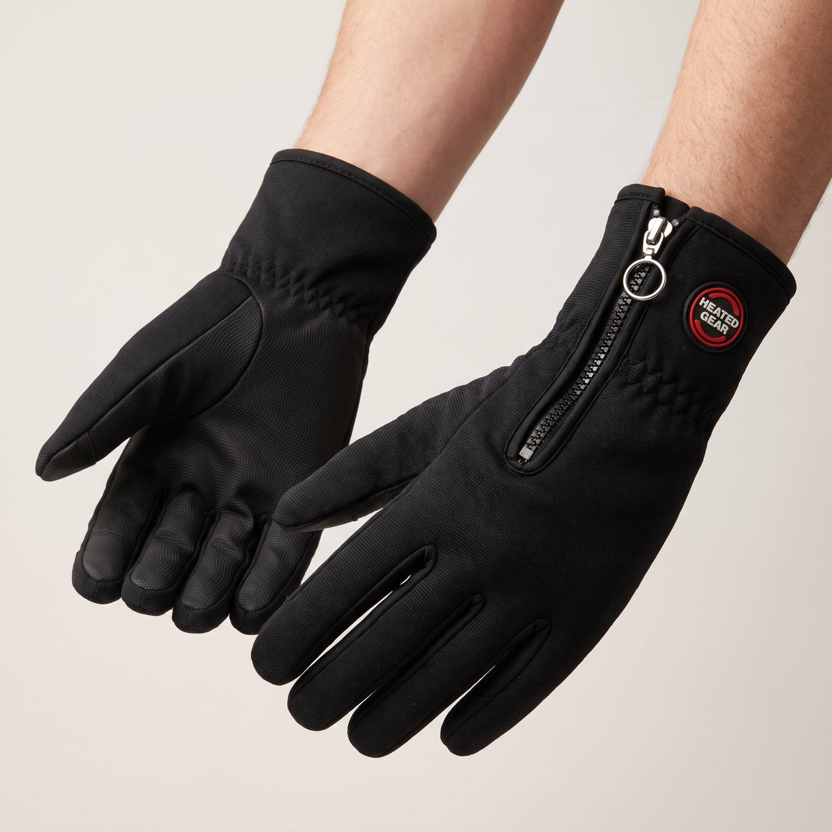 Thermal Ladies Winter Snow Ski Cycling USB Heated Gloves With Touchscreen Fingertips