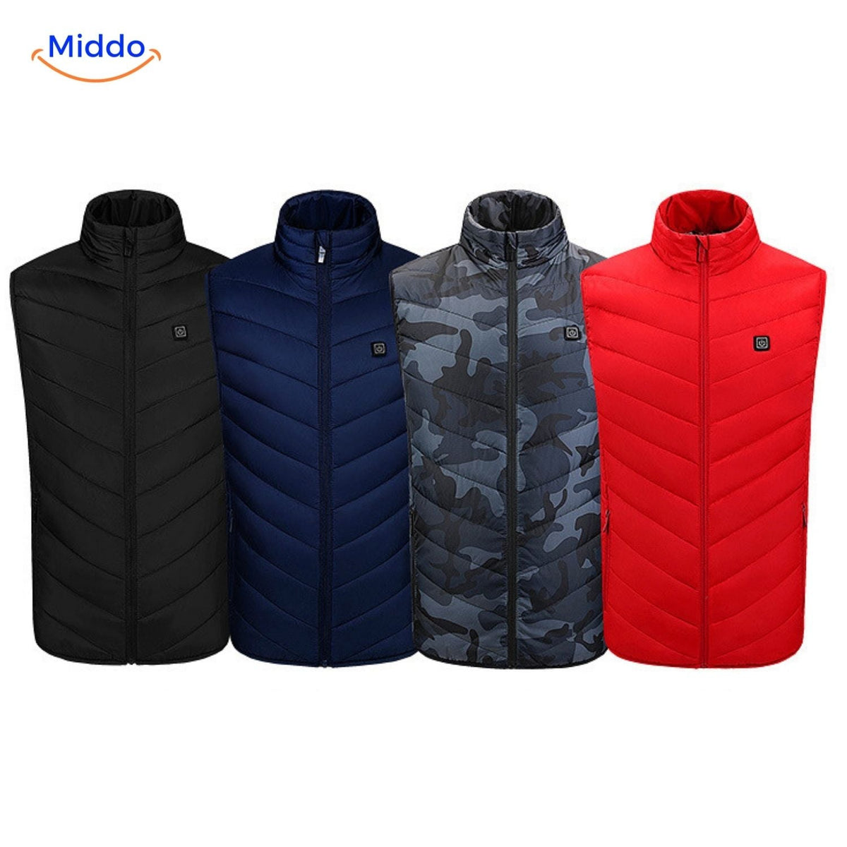 USB Heated Vest for Men – 3 Temperature Settings, Lightweight Insulated Warmth for Hiking & Outdoor Work