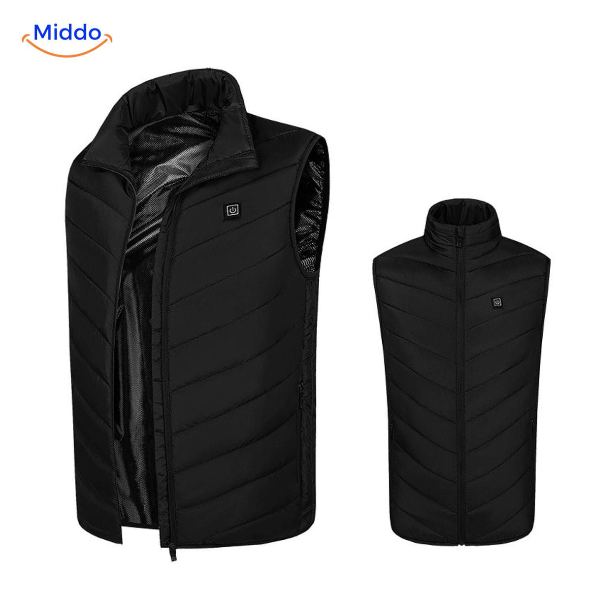 USB Heated Vest for Men – 3 Temperature Settings, Lightweight Insulated Warmth for Hiking & Outdoor Work
