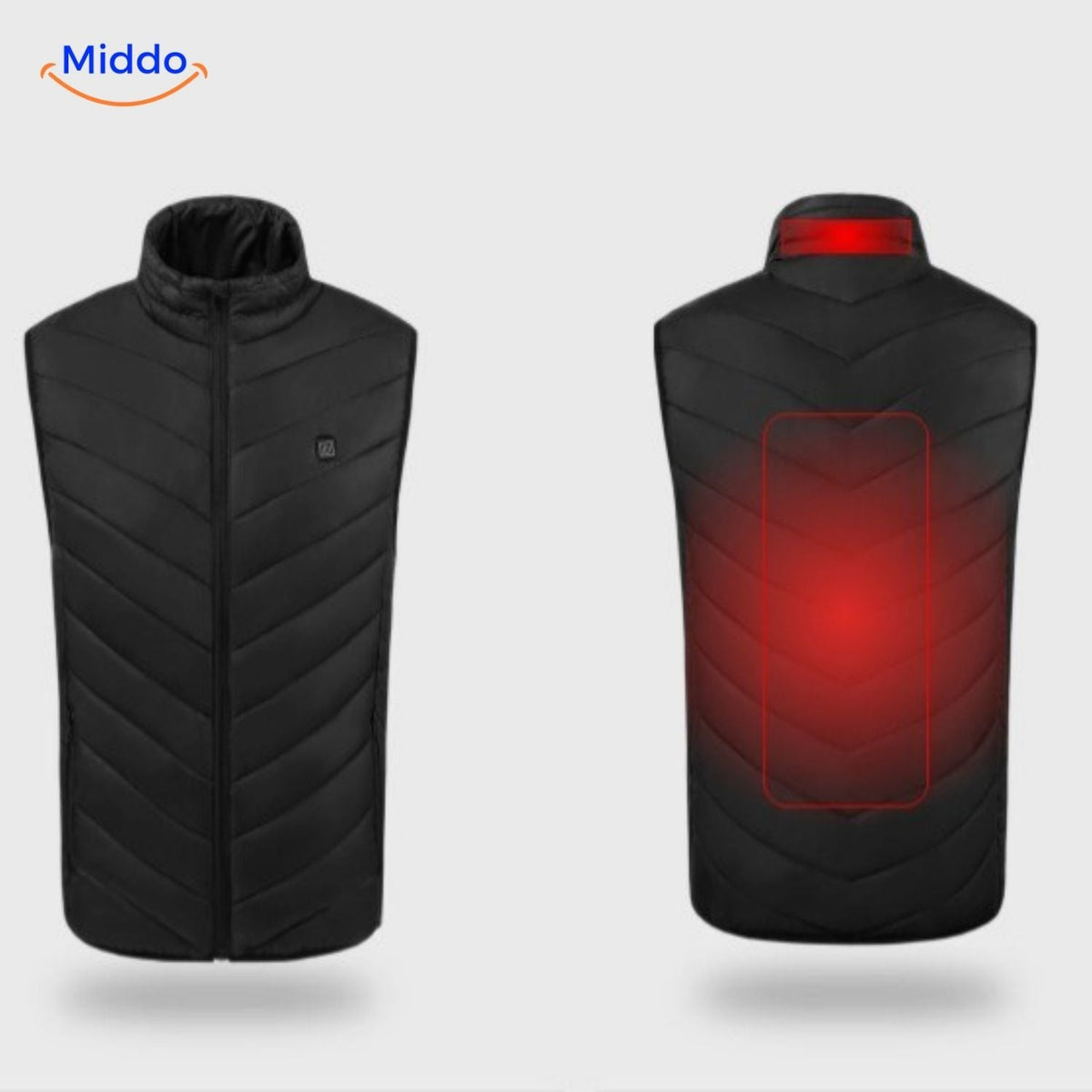 USB Heated Vest for Men – 3 Temperature Settings, Lightweight Insulated Warmth for Hiking & Outdoor Work