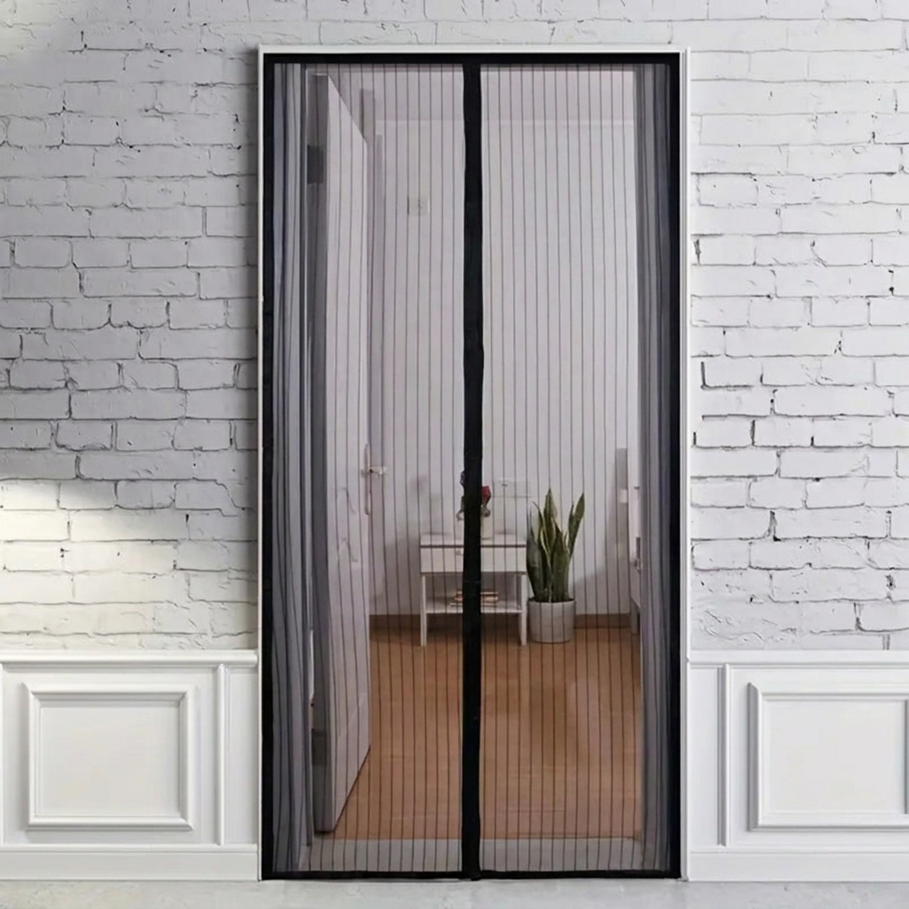 Magnetic Screen Door with Auto-Close – Hands-Free Entry for Patios & Decks
