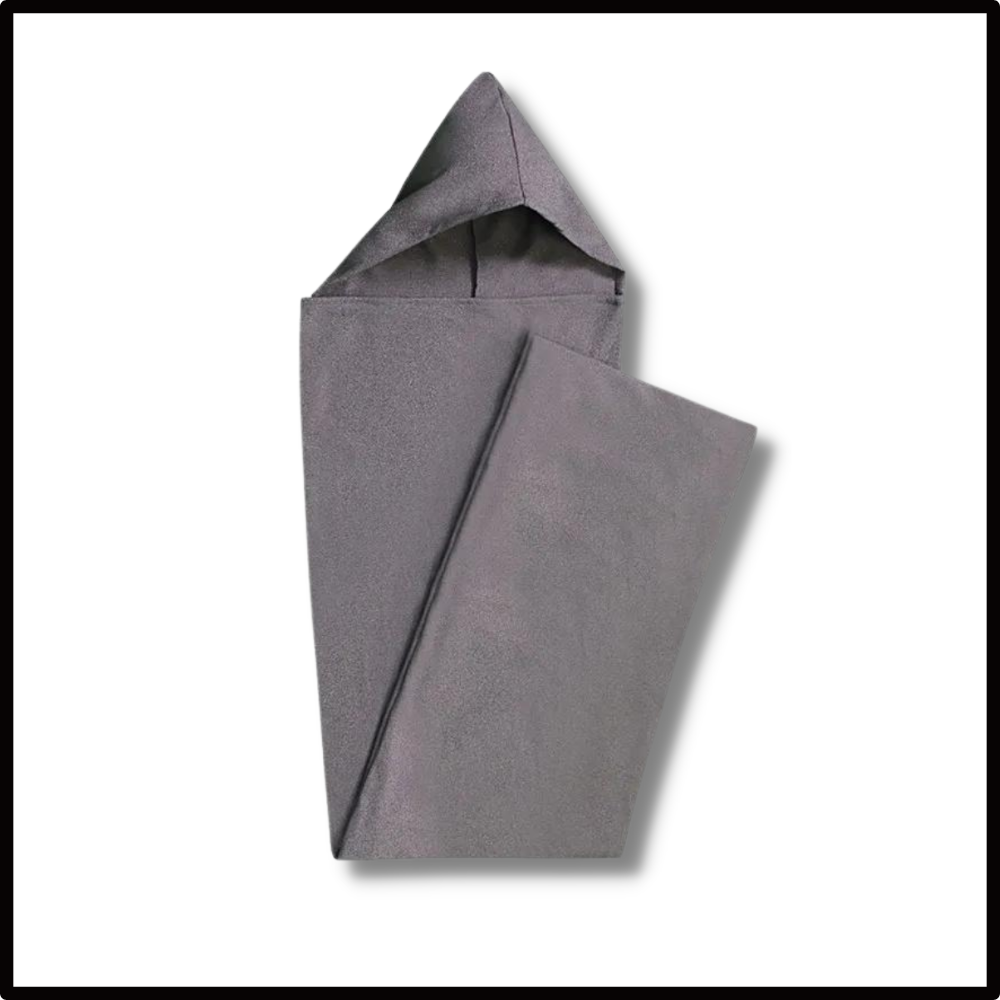 Hooded Wearable Throw Blanket for Adults & Kids – Cozy Fleece Wrap for Travel, Home & Lounge