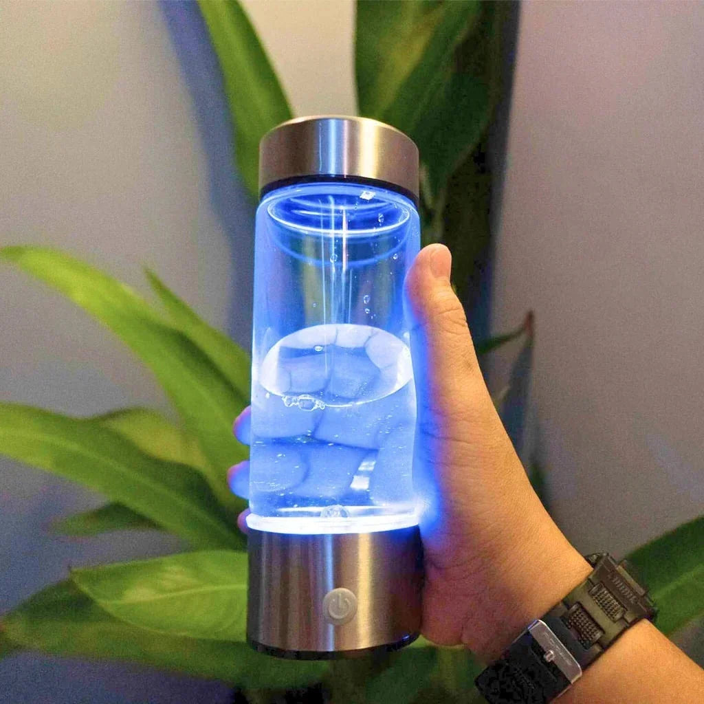 Tragbare Wasserstoff-Wasserflasche mit USB-Ladeanschluss