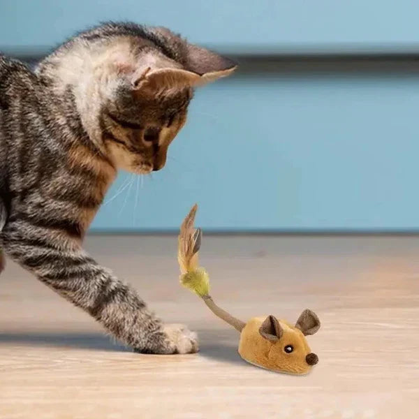 Juguete inteligente para gatos con sensor de movimiento
