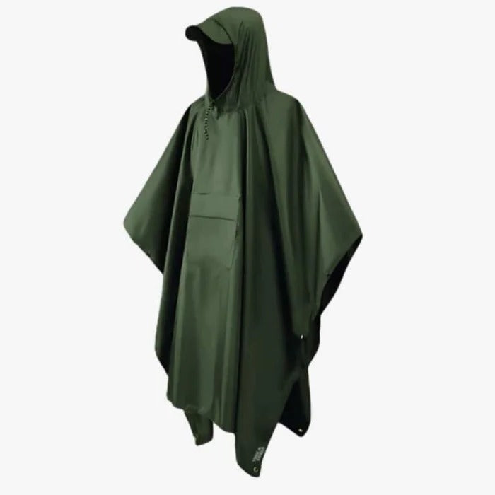 Regenponcho voor bescherming buiten