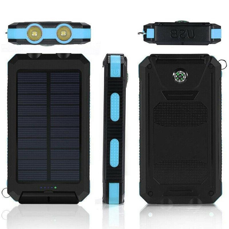 Cargador Solar Batería Externa Impermeable