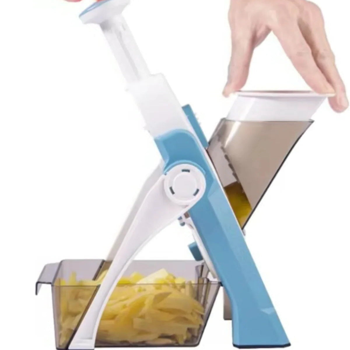 5-in-1 groenteschaaf met opvangbak