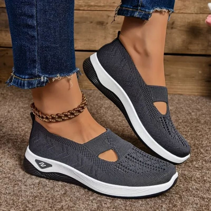 Bequeme Mesh-Sneaker für Damen