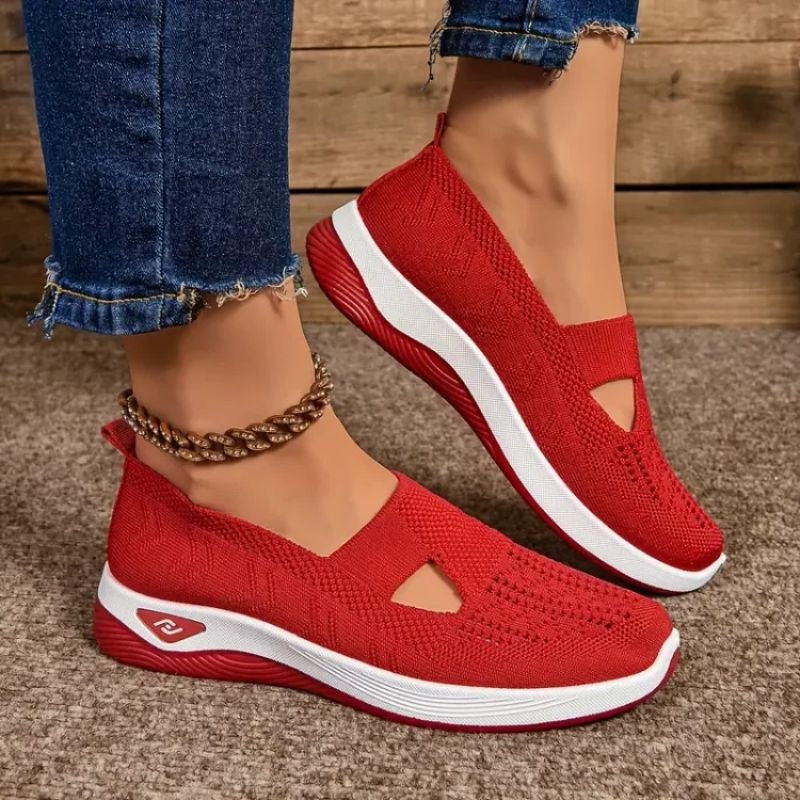 Bequeme Mesh-Sneaker für Damen