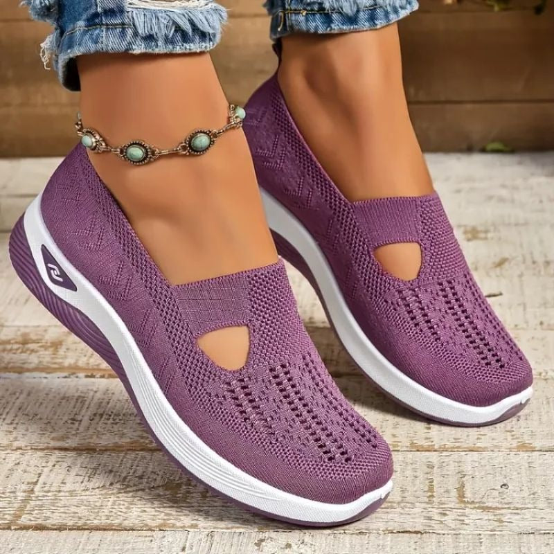 Bequeme Mesh-Sneaker für Damen