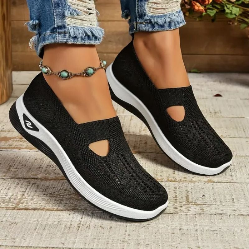 Bequeme Mesh-Sneaker für Damen