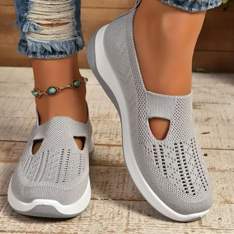 Bequeme Mesh-Sneaker für Damen