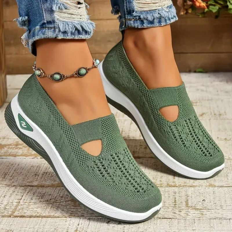Bequeme Mesh-Sneaker für Damen