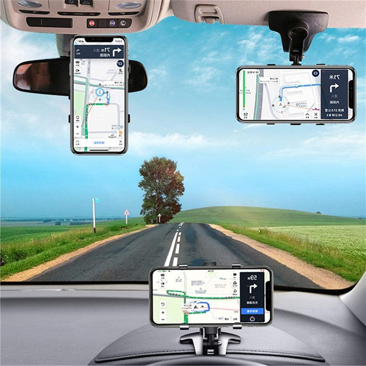 Universal 360°-Autotelefonhalter