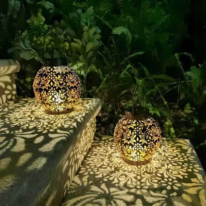Solar-LED-Hängeleuchte mit Fernbedienung und verlängertem Kabel für Außenterrassen