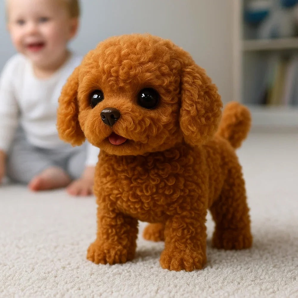 Realistisch interactief pluche puppy-speelgoed