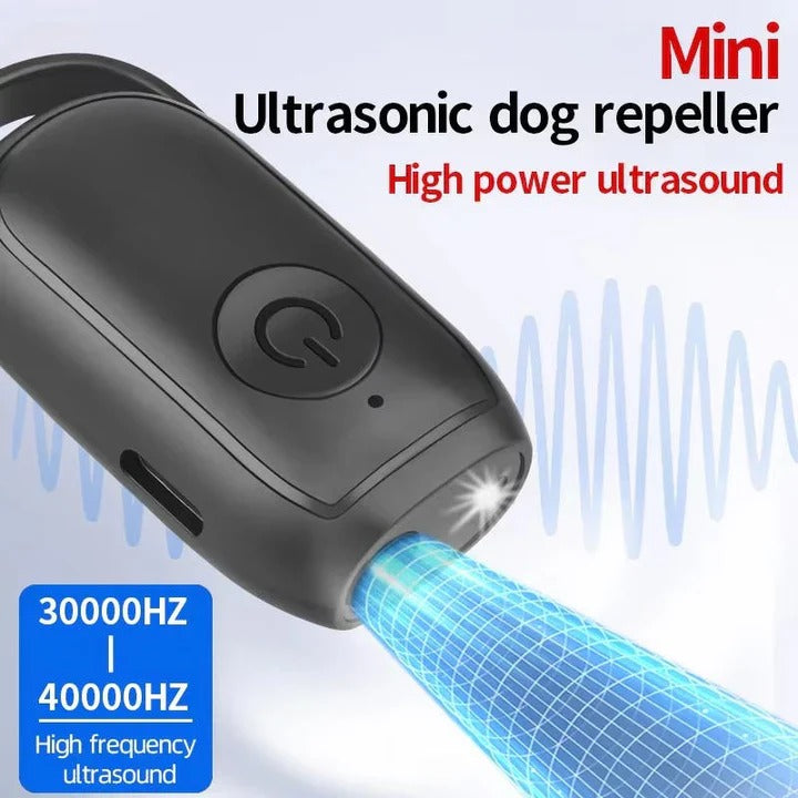 Ultraschall-Anti-Bell-Gerät für Hunde mit Ein-Tasten-Bedienung und tragbarem Design