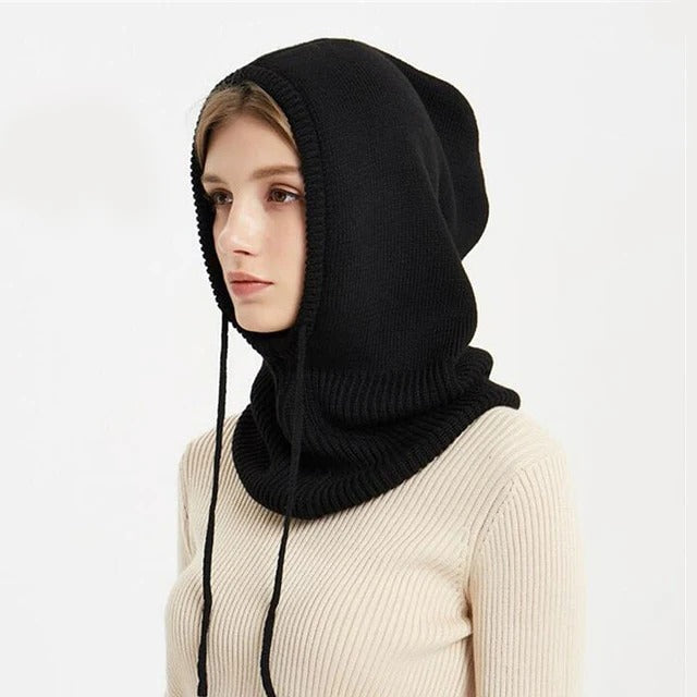 Winter Knit Cap in Soft Stretch Fabric – Warm Head Cover for Men & Women Cold Days Outdoors | Thomler