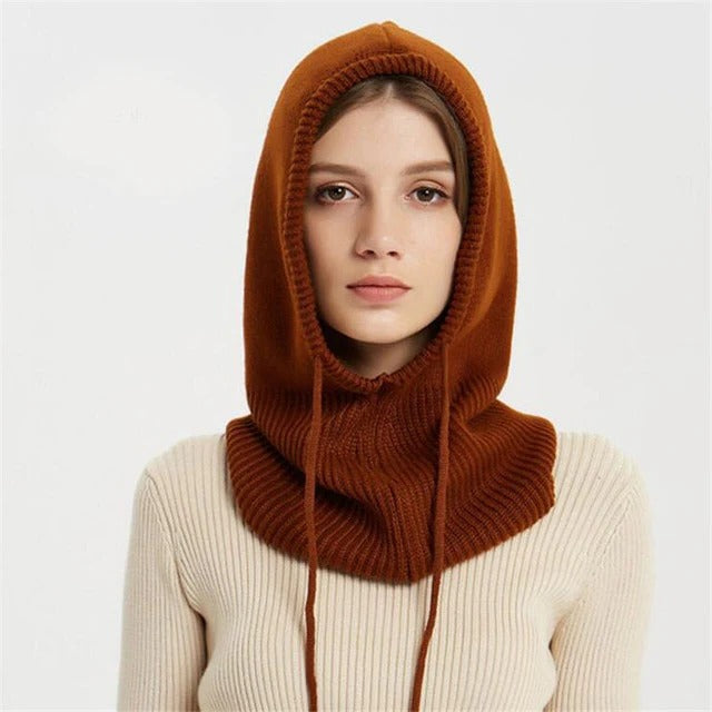 Winter Knit Cap in Soft Stretch Fabric – Warm Head Cover for Men & Women Cold Days Outdoors | Thomler