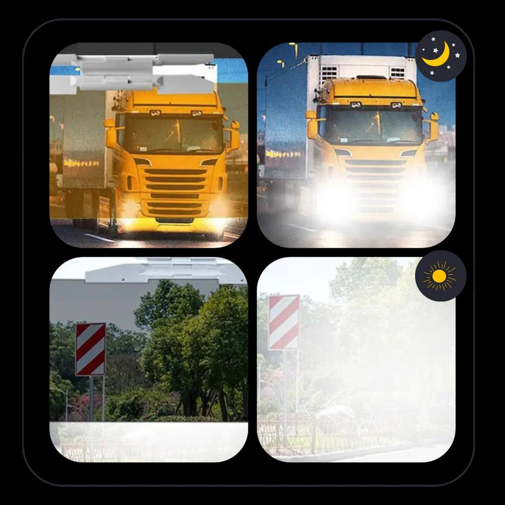 Dubbelzijdige zonneklepverlenger voor de auto