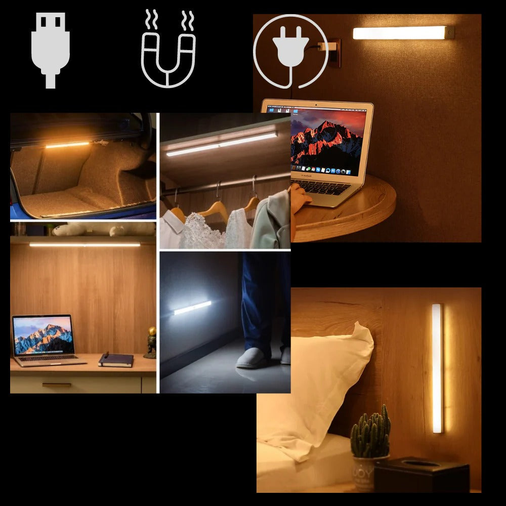 Draadloze bewegingssensor led-binnenverlichting
