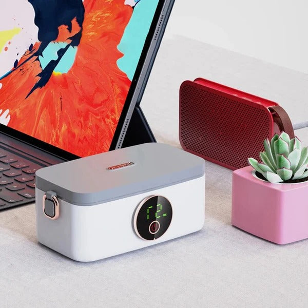 Draadloze verwarmde lunchbox