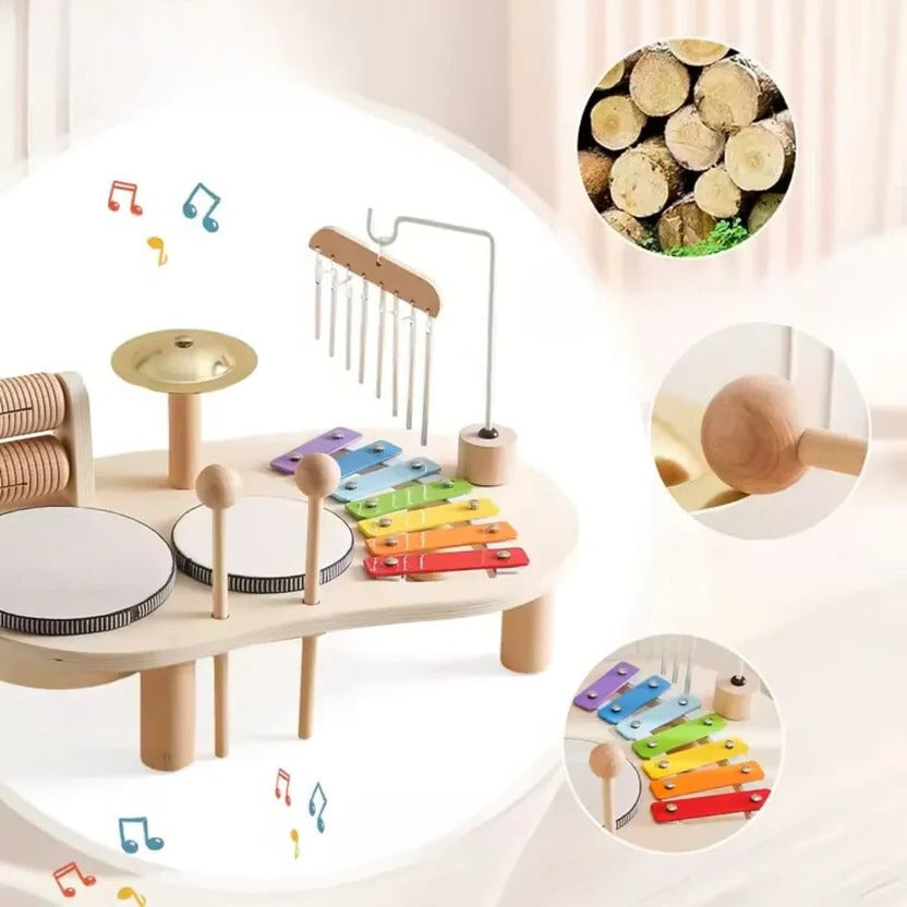 Montessori-Trommelset