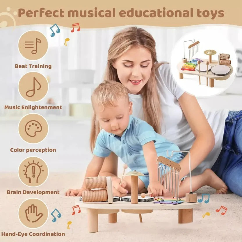 Montessori-Trommelset
