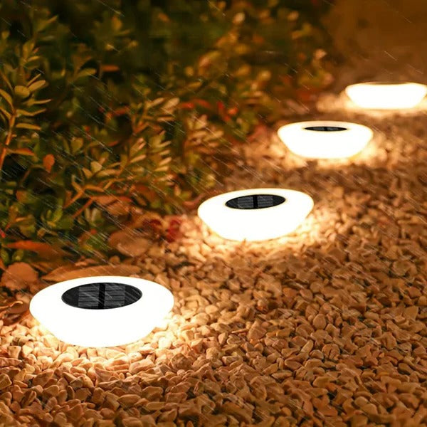 Luces solares exteriores a prueba de óxido