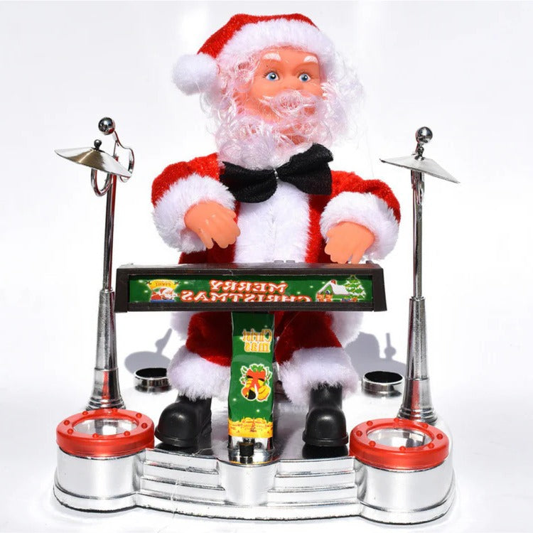Klimmende Kerstman kerstdecoratie speelgoed
